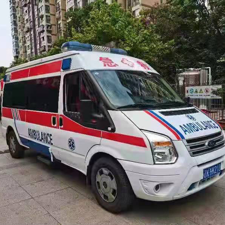 穆棱长途救护车护送病人返乡